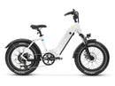 Electric Bike Ocelot Step Thru Fat Tire Ebike Pearl White