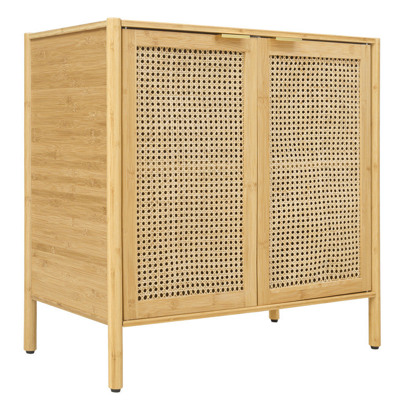 Bamboo 2 Door Buffet Sideboard Storage Cabinet Accent Cabinet for Dining Room