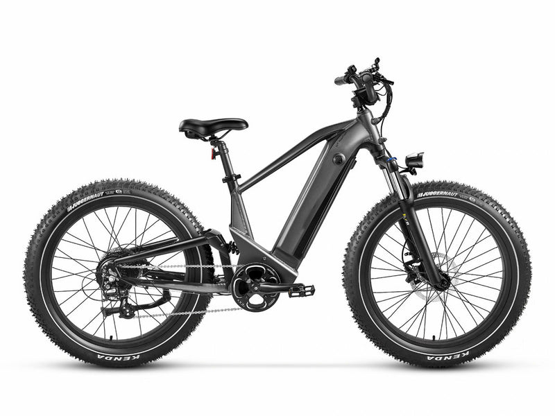 Electric Bike SUV Deer Full Suspension Ebike Space Gray