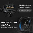 350W City Electric Bike Adults E-Bike for Home Working - White