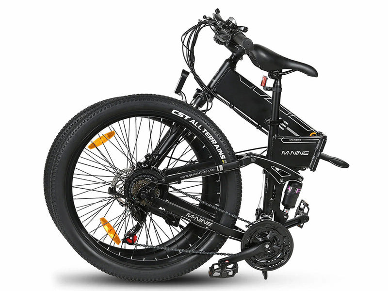 750W Off-Road Electric Bike  Folding E-Bike for Adults - White