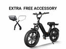 Long Range Moped-Style Electric Bike for City Riding 750W 48V 17.5Ah
