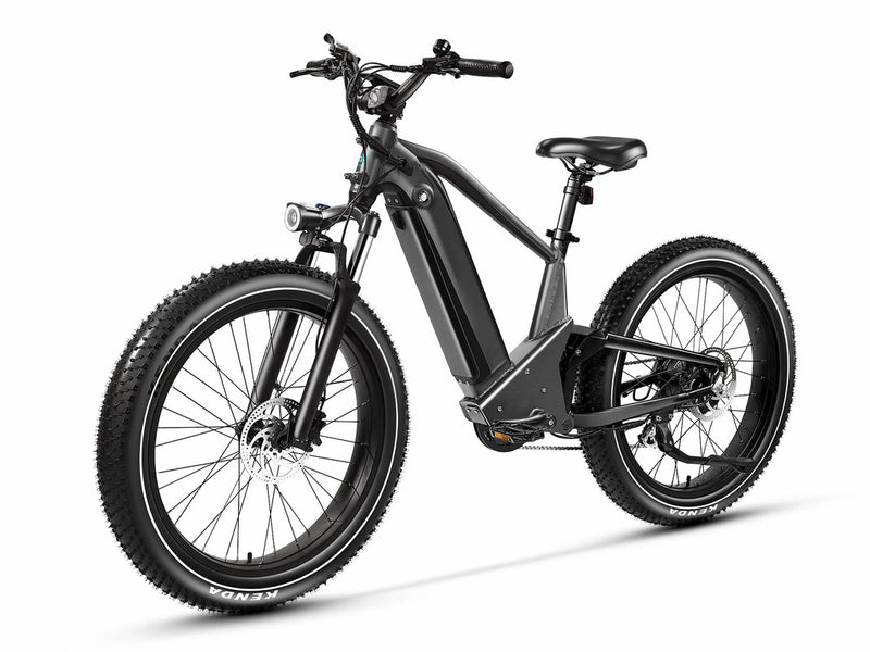 Electric Bike SUV Deer Full Suspension Ebike Space Gray