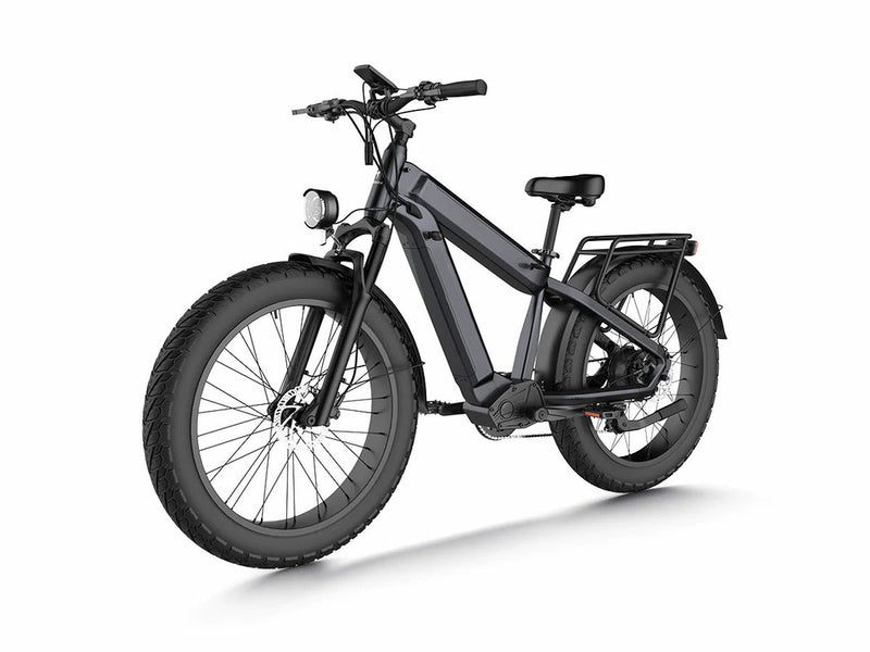 Fashion E-Bike Dual Battery Off-road Electric Bike Rhino for Outdoor Grey 1000W 48V 15Ahx2