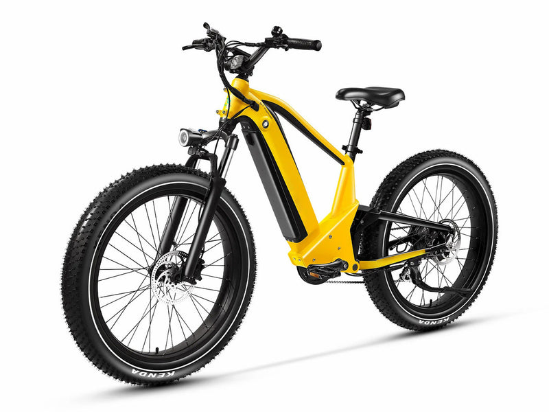 Electric Bike SUV Deer Full Suspension Ebike Dawn Yellow