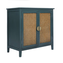 2 Door Cabinet Naturel Rattan Suitable For Bedroom Living Room Study