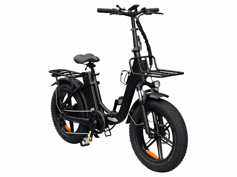 Electric Bike for Adults 500W Foldable Ebike with 48V 15Ah Removable Battery Black