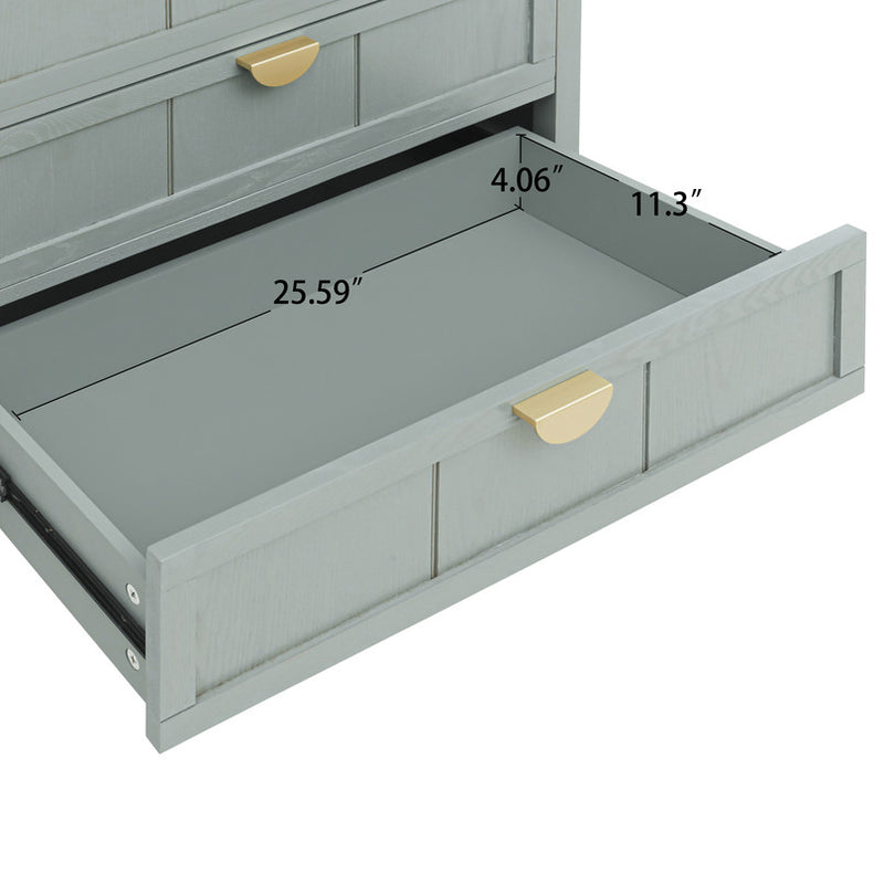 3 Drawer Cabinet American Furniture Suitable For Bedroom Living Room