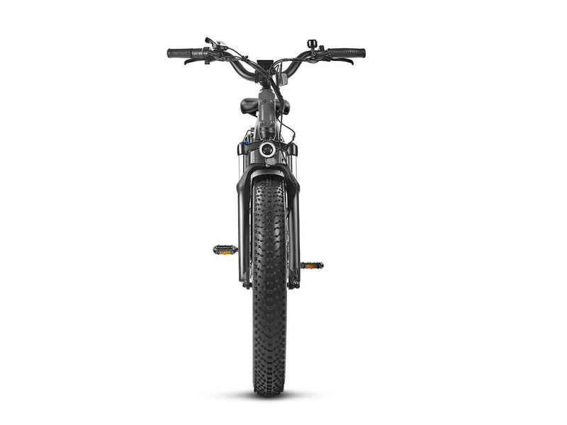 Electric Bike SUV Deer Full Suspension Ebike Space Gray