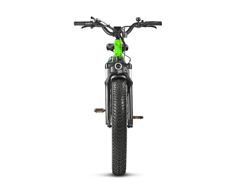 Electric Bike SUV Deer Full Suspension Ebike Neon Green