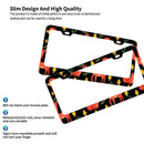 Personalise License Plate Frame for Men Women Car Universal Stainless Steel Accessories D057