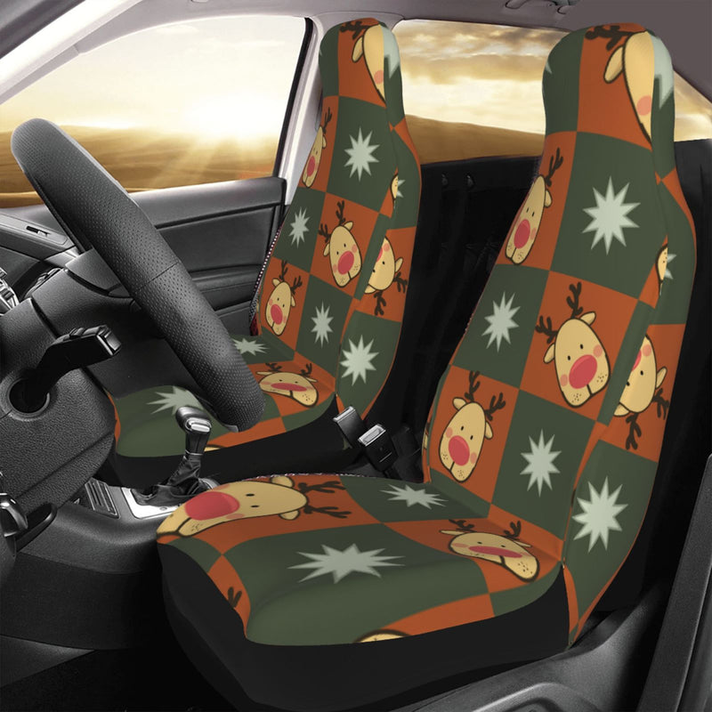 Car Seat Covers Front Auto Seat Cover Universal fit for Car SUV Truck S015 - One Size