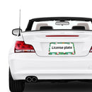 Personalise License Plate Frame for Men Women Car Universal Stainless Steel Accessories D022
