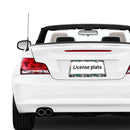 Personalise License Plate Frame for Men Women Car Universal Stainless Steel Accessories D019