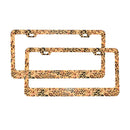Personalise License Plate Frame for Men Women Car Universal Stainless Steel Accessories D053