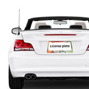 Personalise License Plate Frame for Men Women Car Universal Stainless Steel Accessories D047