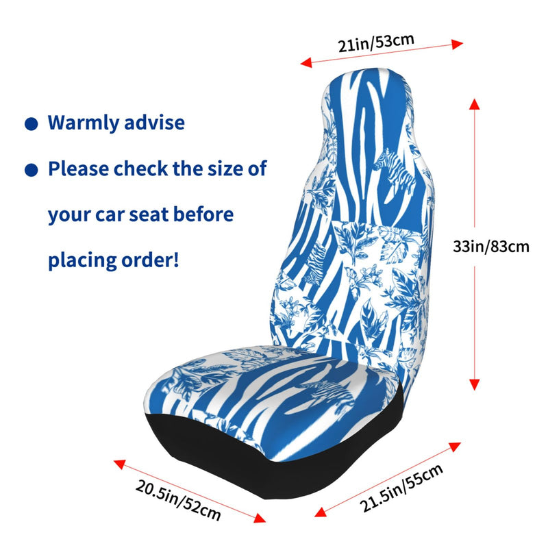 Car Seat Covers Front Auto Seat Cover Universal fit for Car SUV Truck S053 - One Size