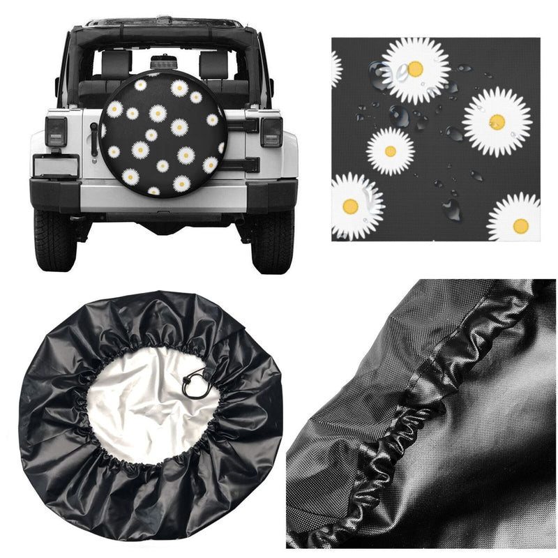 Spare Tire Cover For Rv Trailer Waterproof Wheel Cover Fit For Rv Suv Truck Travel Trailer N095