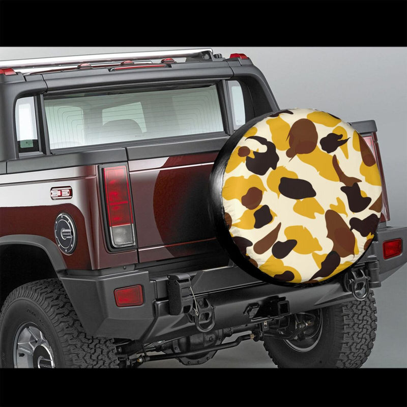 Spare Tire Cover For Rv Trailer Waterproof Wheel Cover Fit For Rv Suv Truck Travel Trailer N111