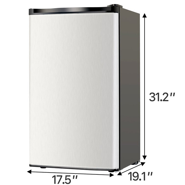 3.2 Cubic Feet cu. ft. Freestanding Mini Fridge with Freezer