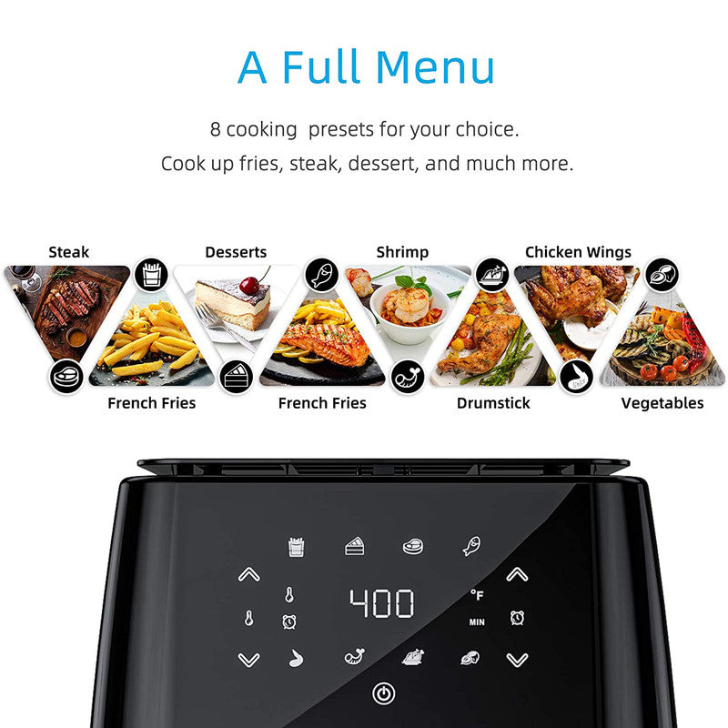 Air Fryer with LED Digital Touchscreen Air Fryers 7 Quart