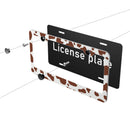 Personalise License Plate Frame for Men Women Car Universal Stainless Steel Accessories D006