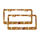Personalise License Plate Frame for Men Women Car Universal Stainless Steel Accessories D066