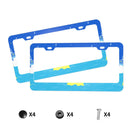 Personalise License Plate Frame for Men Women Car Universal Stainless Steel Accessories D088