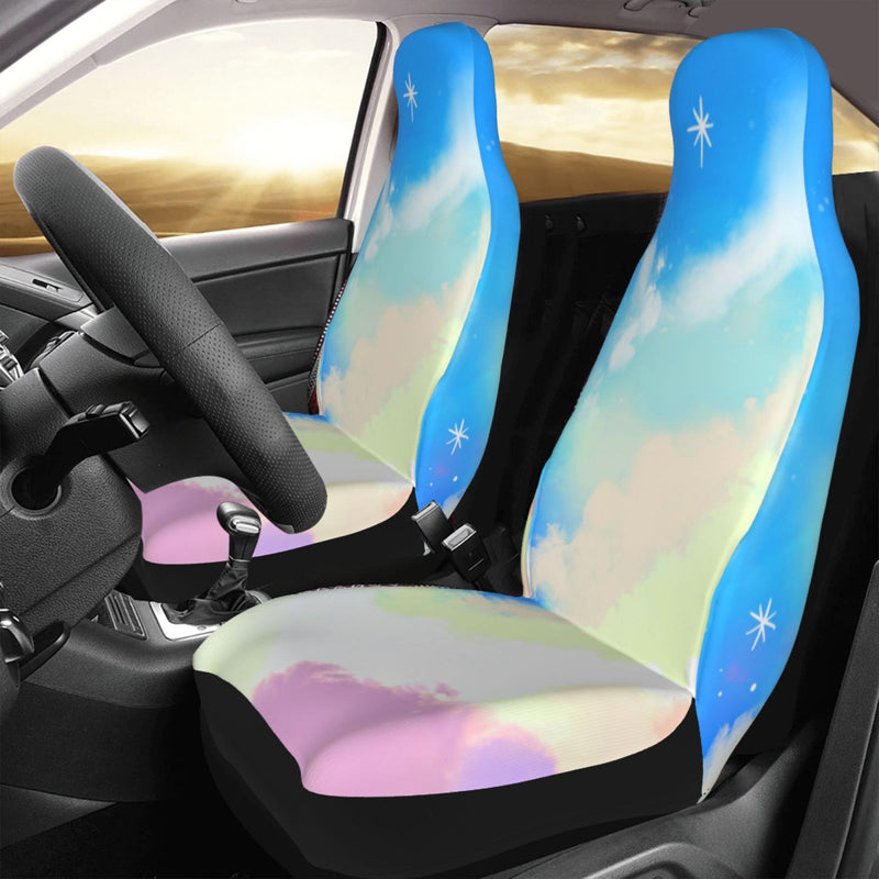 Car Seat Covers Front Auto Seat Cover Universal fit for Car SUV Truck S029 - One Size