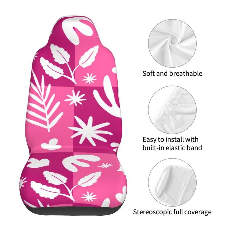 Car Seat Covers Front Auto Seat Cover Universal fit for Car SUV Truck S088 - One Size