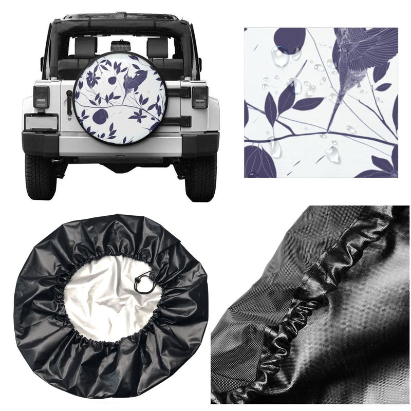 Spare Tire Cover For Rv Trailer Waterproof Wheel Cover Fit For Rv Suv Truck Travel Trailer N124