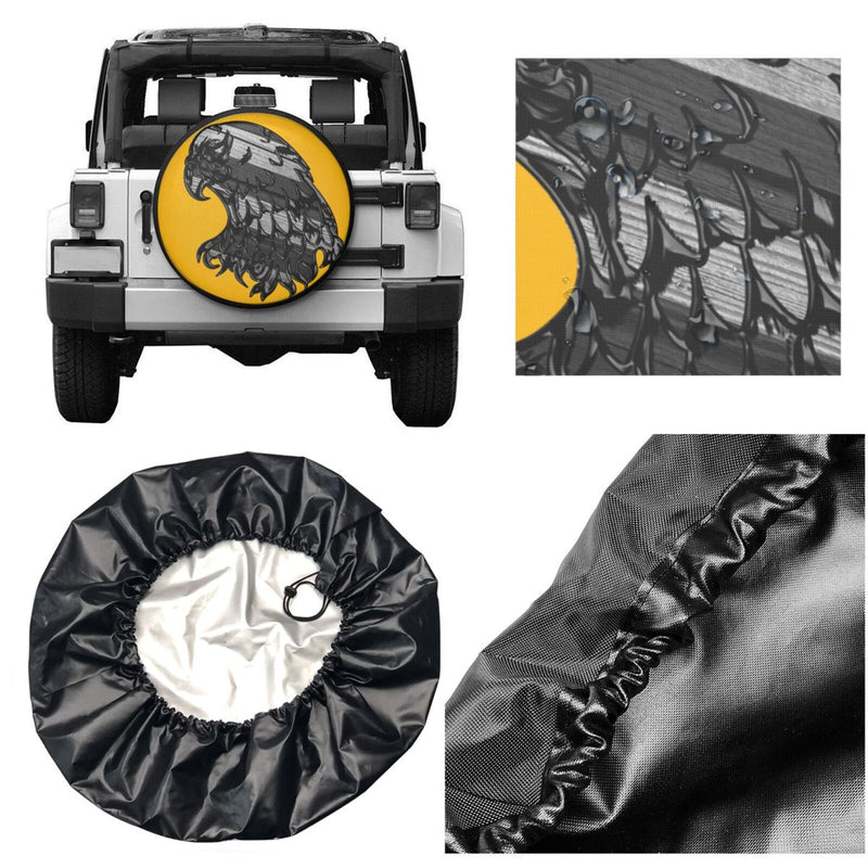 Spare Tire Cover For Rv Trailer Waterproof Wheel Cover Fit For Rv Suv Truck Travel Trailer N045