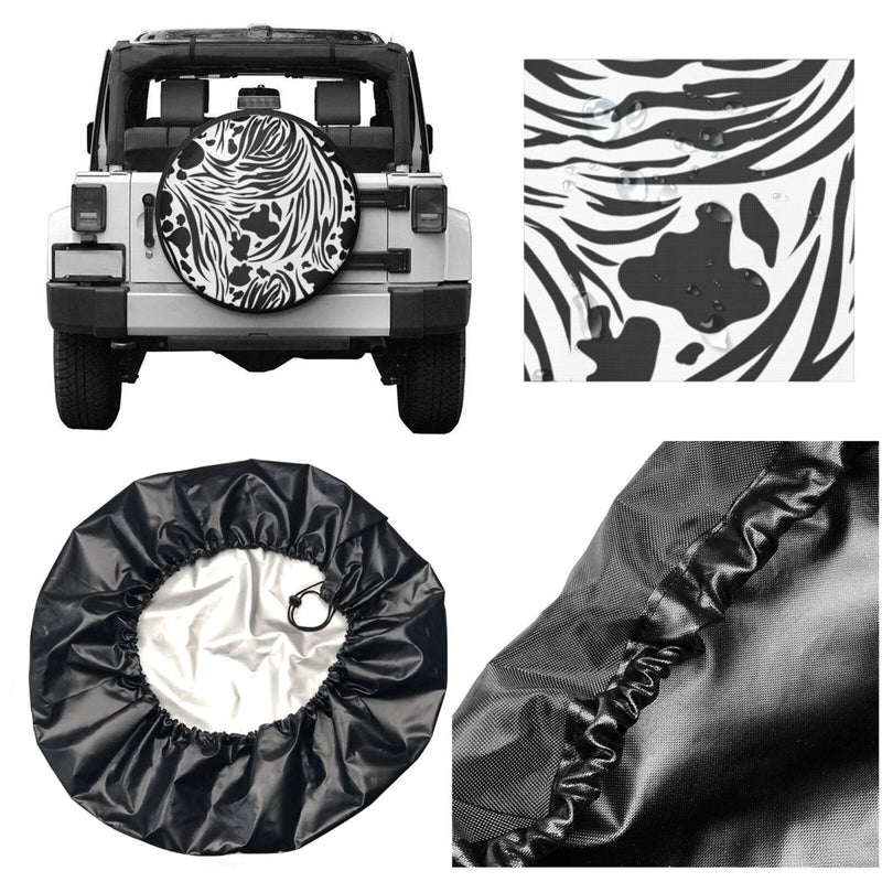 Spare Tire Cover For Rv Trailer Waterproof Wheel Cover Fit For Rv Suv Truck Travel Trailer N093