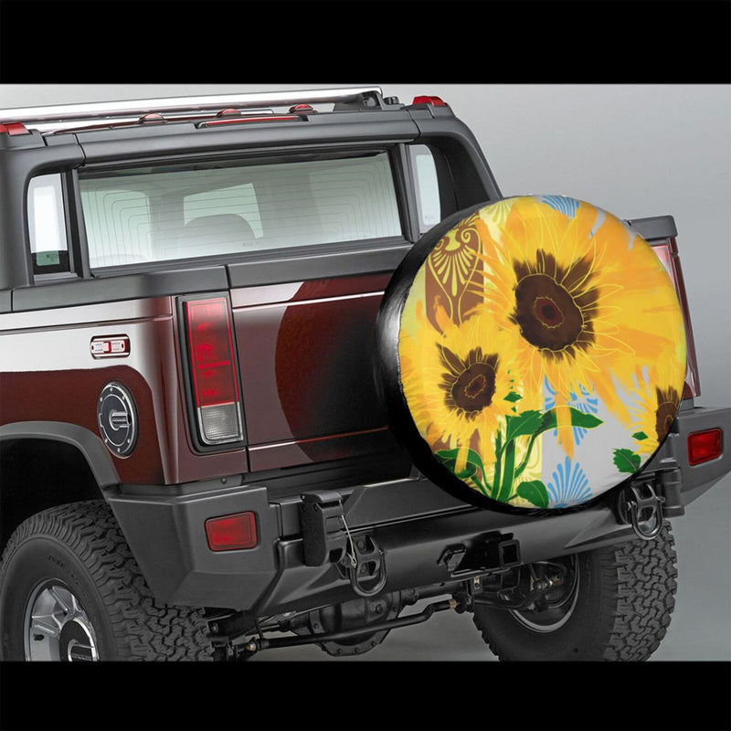 Spare Tire Cover For Rv Trailer Waterproof Wheel Cover Fit For Rv Suv Truck Travel Trailer N097