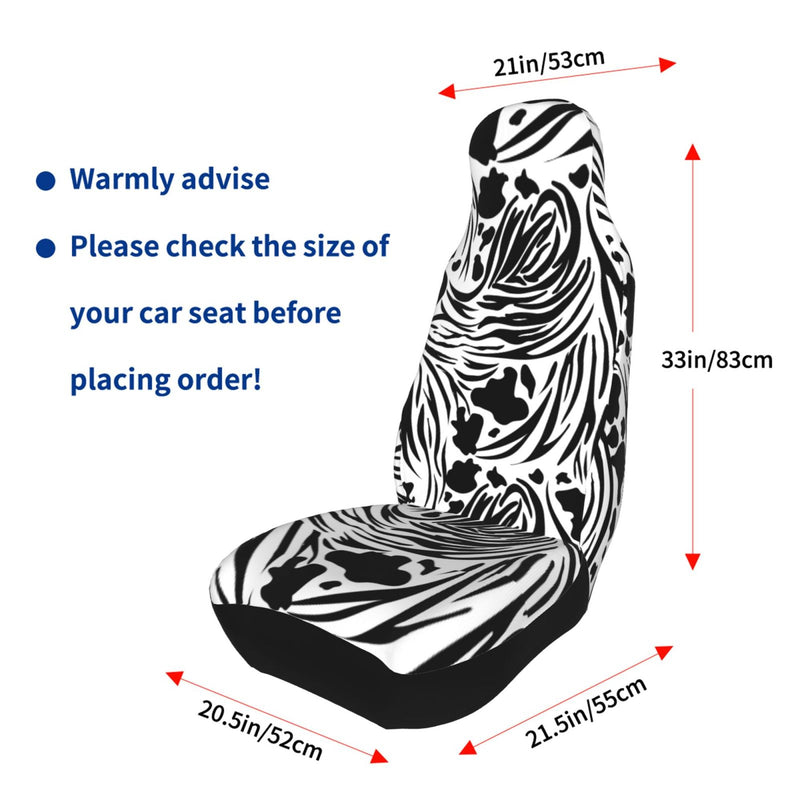 Car Seat Covers Front Auto Seat Cover Universal fit for Car SUV Truck S041 - One Size