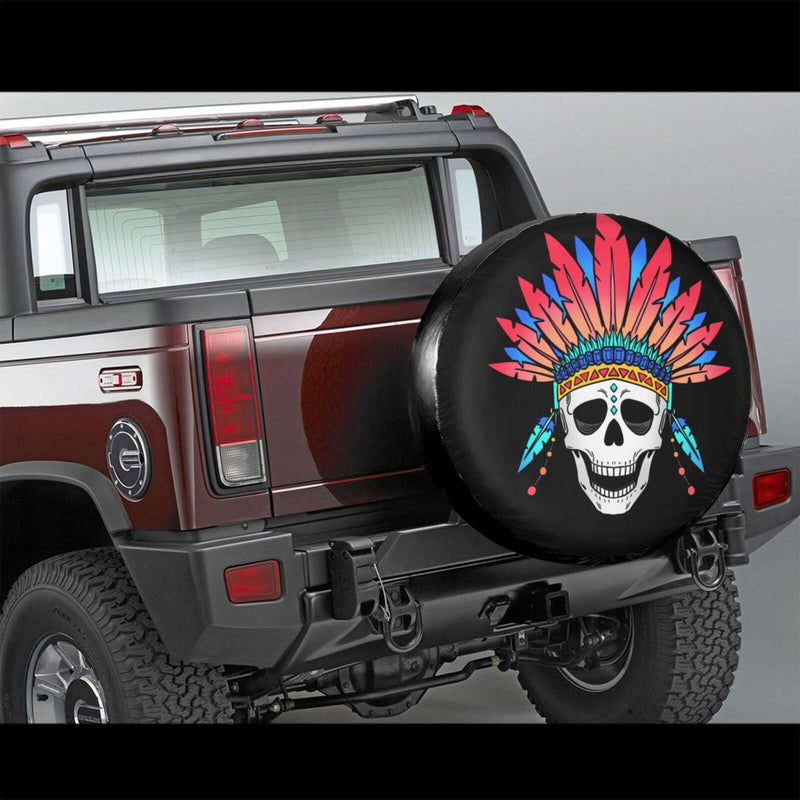 Spare Tire Cover For Rv Trailer Waterproof Wheel Cover Fit For Rv Suv Truck Travel Trailer N038