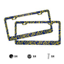 Personalise License Plate Frame for Men Women Car Universal Stainless Steel Accessories D081