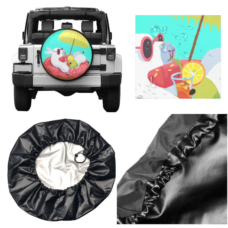 Spare Tire Cover For Rv Trailer Waterproof Wheel Cover Fit For Rv Suv Truck Travel Trailer N013