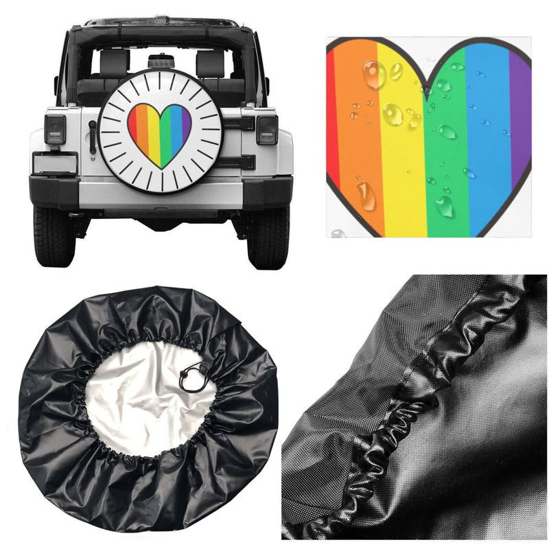 Spare Tire Cover For Rv Trailer Waterproof Wheel Cover Fit For Rv Suv Truck Travel Trailer N028