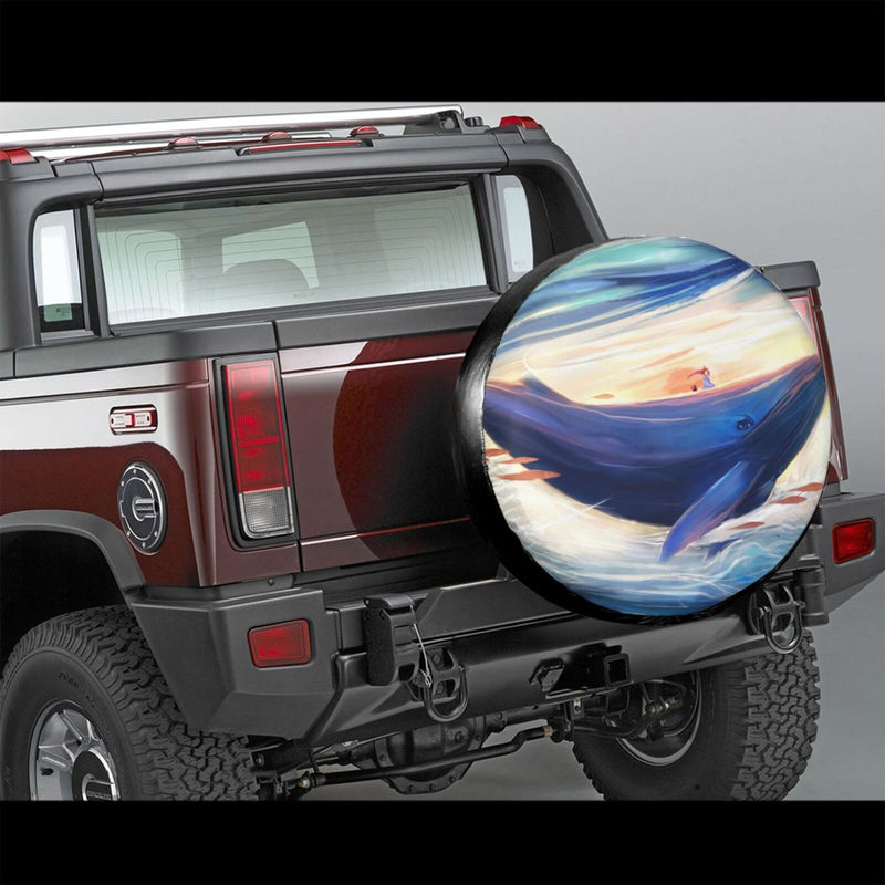 Spare Tire Cover For Rv Trailer Waterproof Wheel Cover Fit For Rv Suv Truck Travel Trailer N113