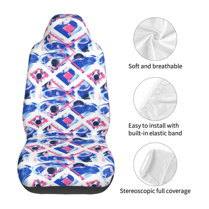 Car Seat Covers Front Auto Seat Cover Universal fit for Car SUV Truck S057 - One Size