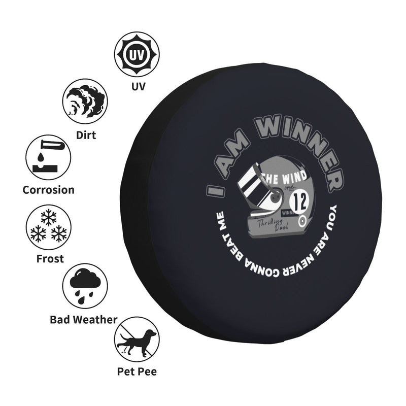 Spare Tire Cover For Rv Trailer Waterproof Wheel Cover Fit For Rv Suv Truck Travel Trailer N004