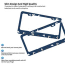 Personalise License Plate Frame for Men Women Car Universal Stainless Steel Accessories D070