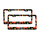 Personalise License Plate Frame for Men Women Car Universal Stainless Steel Accessories D057