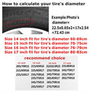Spare Tire Cover For Rv Trailer Waterproof Wheel Cover Fit For Rv Suv Truck Travel Trailer N029