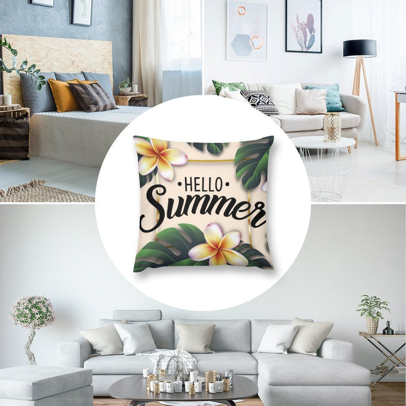 Pillow Case Sofa Throw Cushion Cover Home Decor Pillowcase 18x18 Inch P073