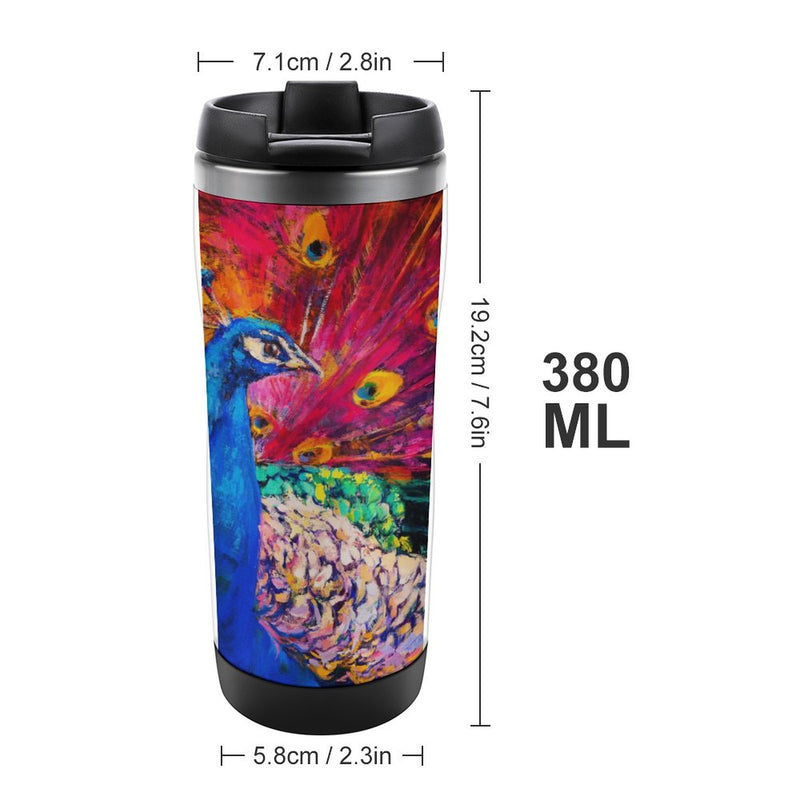 Stainless Steel Tumbler Sport Drink Bottle Travel Mug 380L T092