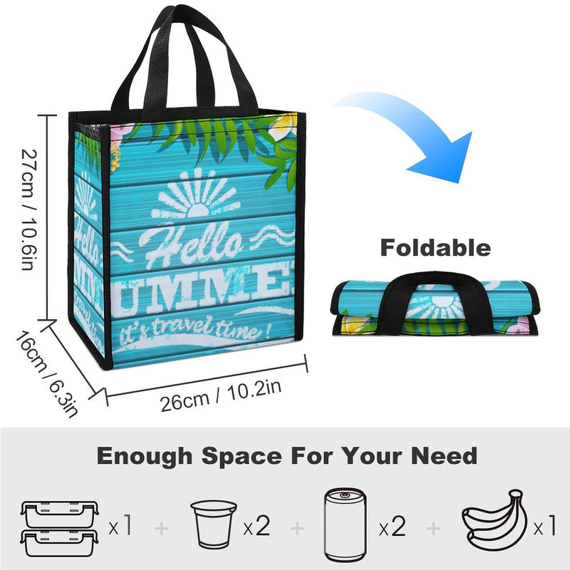 Lunch Bag for Men Women Portable Handbag for Work Picnic L015