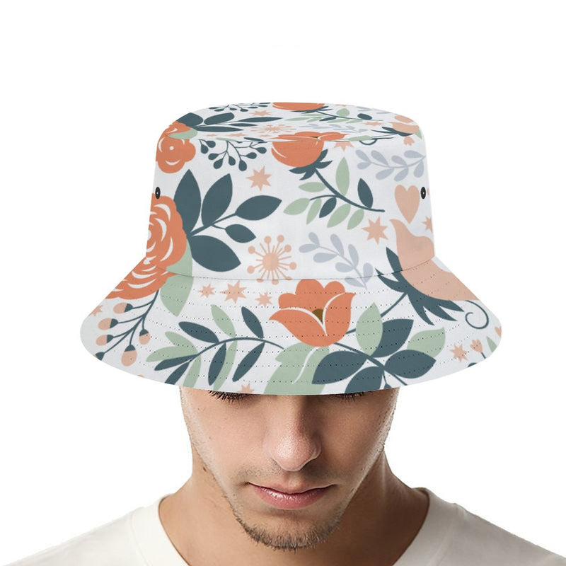 Bucket Hats Fisherman Sun Cap for Women Men H036