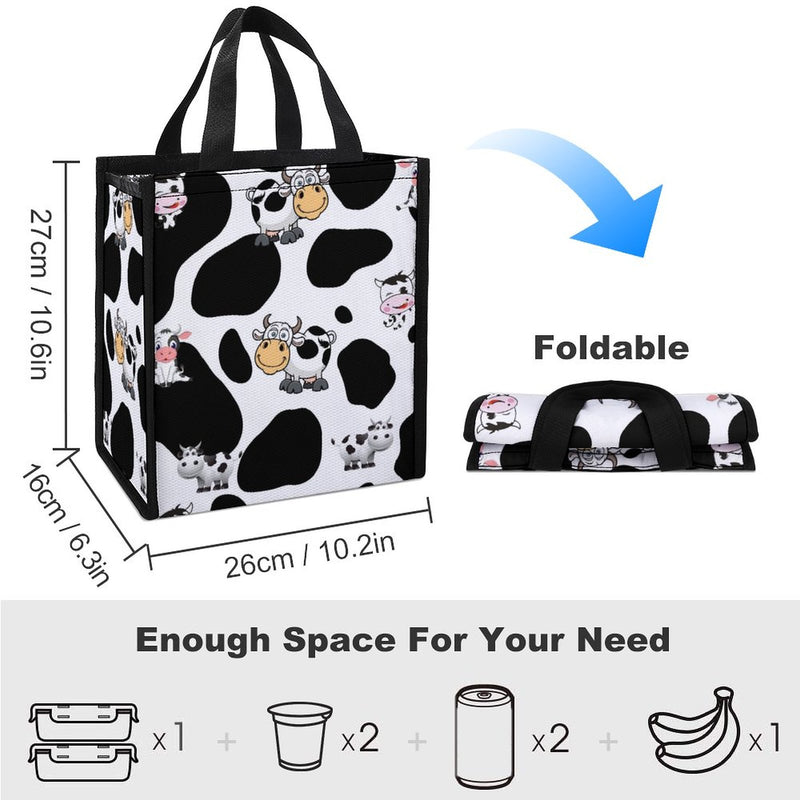 Lunch Bag for Men Women Portable Handbag for Work Picnic L095